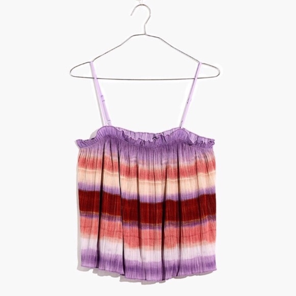 MADEWELL Ombre Rainbow Texture & Thread Top M - Picture 1 of 10
